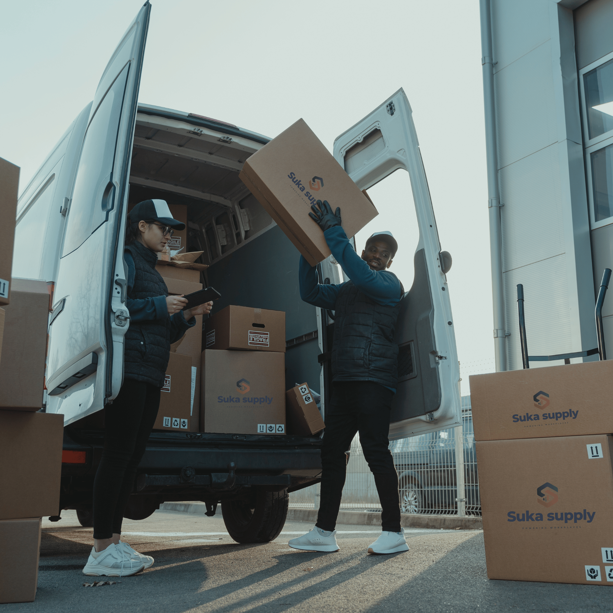 Operación real de abastecimiento corporativo Suka Supply